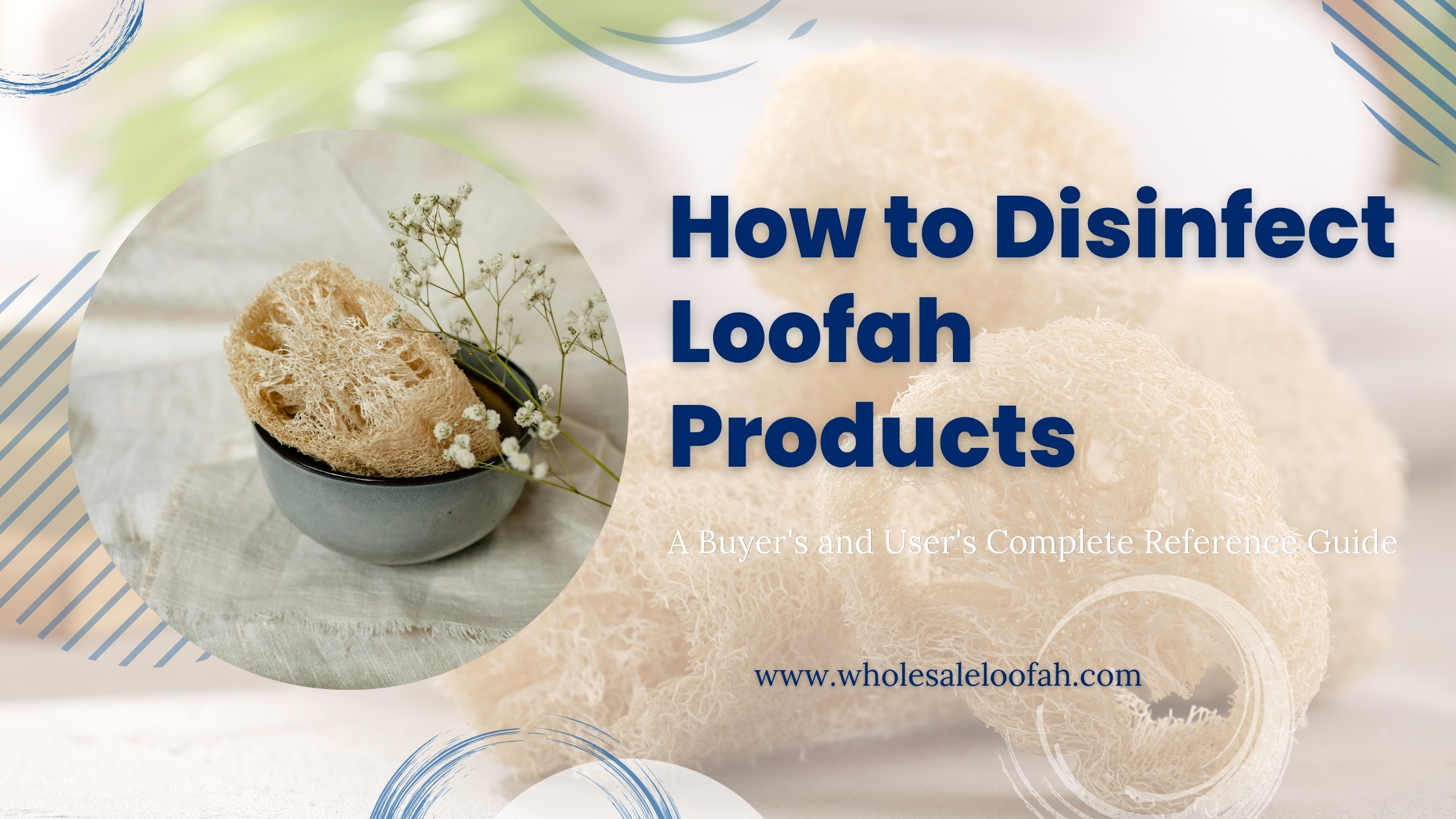 How to Disinfect Loofah Products: A Buyer's and User's Complete Reference Guide 2 Wholesale Loofah How to Disinfect Loofah: Vinegar vs Bleach Full Guide 2026 | Wholesale
